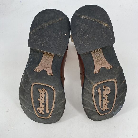 Ariat Fatbaby Western Cowboy Boots Brown Leather Women's Size 9 - Picture 6 of 10